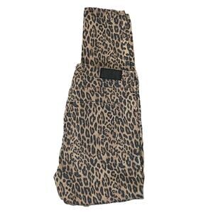 H&M Jeggings Denim Size 33 Cheetah Print Slim Fit Festival Going Out School